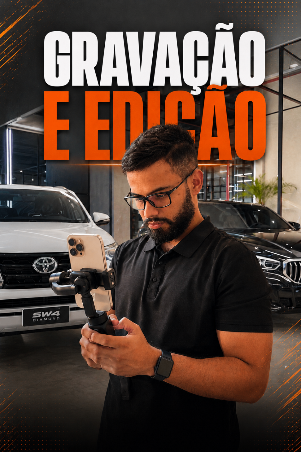 Módulo 4 do treinamento: Gravação e Edição
